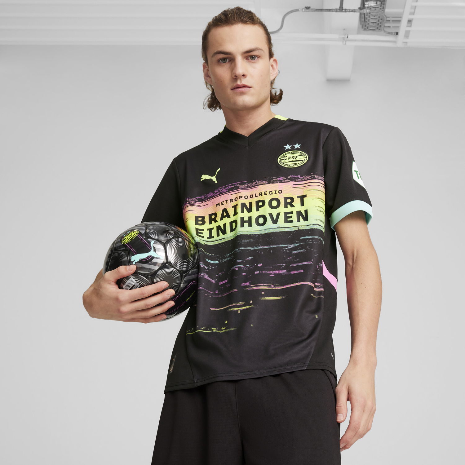 Фланелка Puma PSV Eindhoven 24/25 Away Jersey Черно | 775072_02, 1
