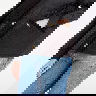 Яке Barbour Marla Quilted Jacket with Corduroy Trim Черно | LQU1836BK91, 2