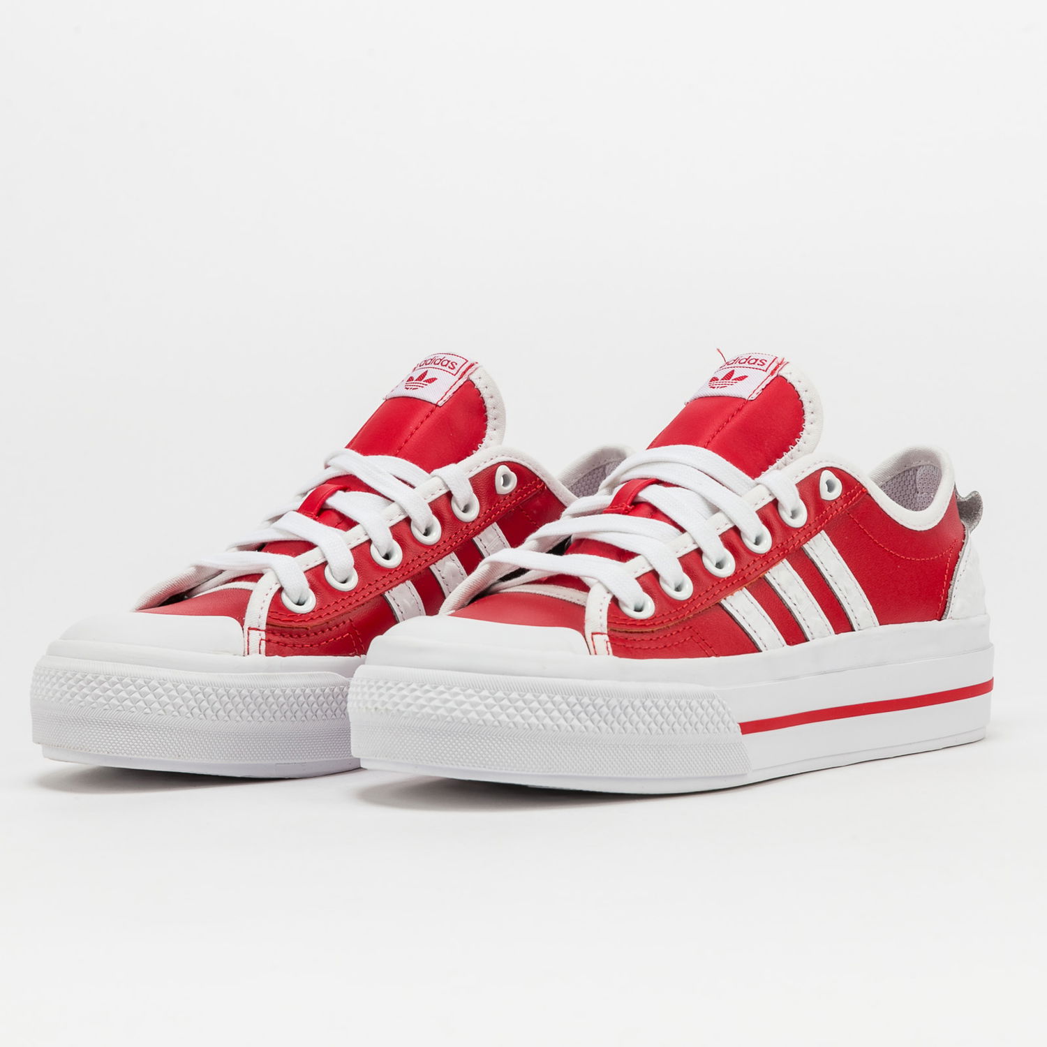 Кецове и обувки adidas Originals Nizza RF Platform W Червено | FZ1841, 0