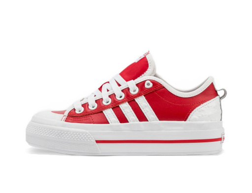 Кецове и обувки adidas Originals Nizza RF Platform W Червено | FZ1841