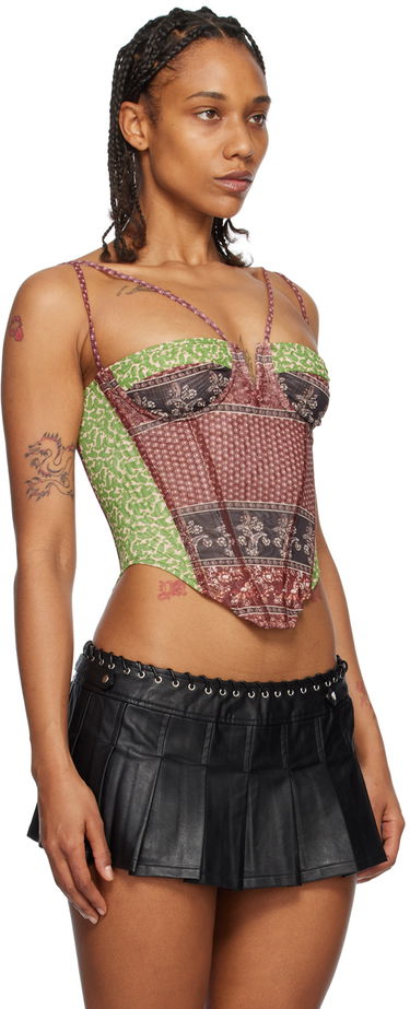 Сутиен Miaou Miaou Aphex Print Corset Многоцветен | 7046PM1PNP, 1