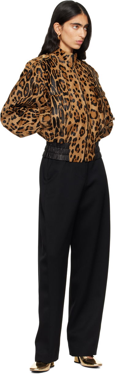 Яке бомбър Balmain Ponyskin-Style Leather Bomber Jacket Многоцветен | FF1TF505LC17, 3