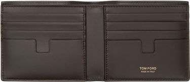 Портфейл Tom Ford Tom Ford Camo Nubuck Bifold Wallet Кафяво | Y0228-ICL113G, 2
