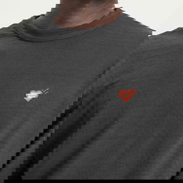 Тениска Human Made Multi Heart Graphic Longsleeve T-Shirt, Size Large Сиво | HM30CS023-BLK, 5