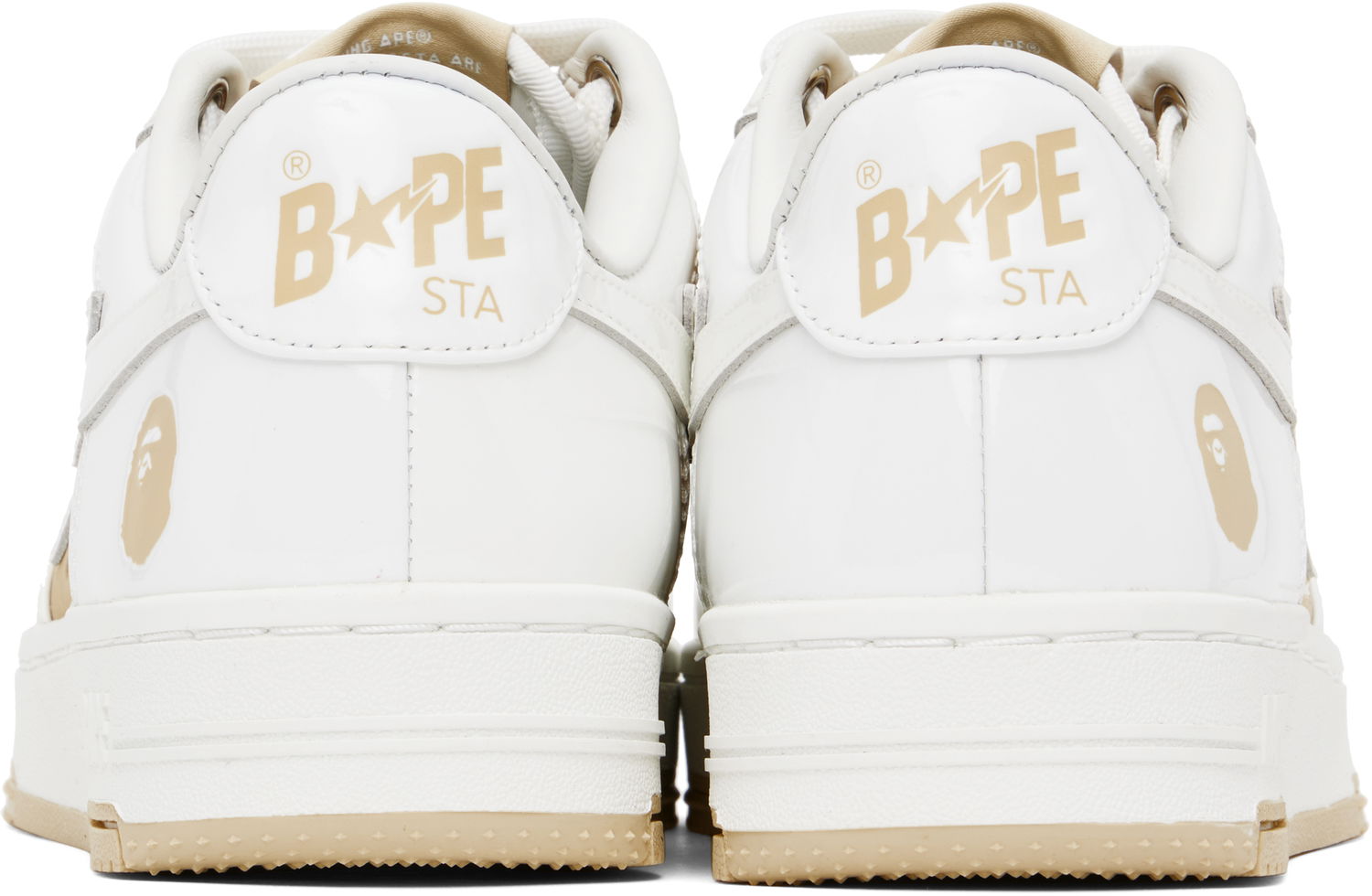 Кецове и обувки BAPE BAPE STA #6 Бежово | 001FWK802306L, 1