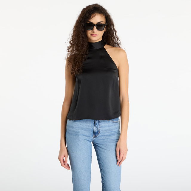 Satin Halter Neck Top Sarheos