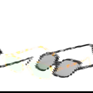 Слънчеви очила Miu Miu Miu Miu Rectangular Tortoise Shell Sunglasses Многоцветен | 0MU-11ZS-51-VAU04M, 1