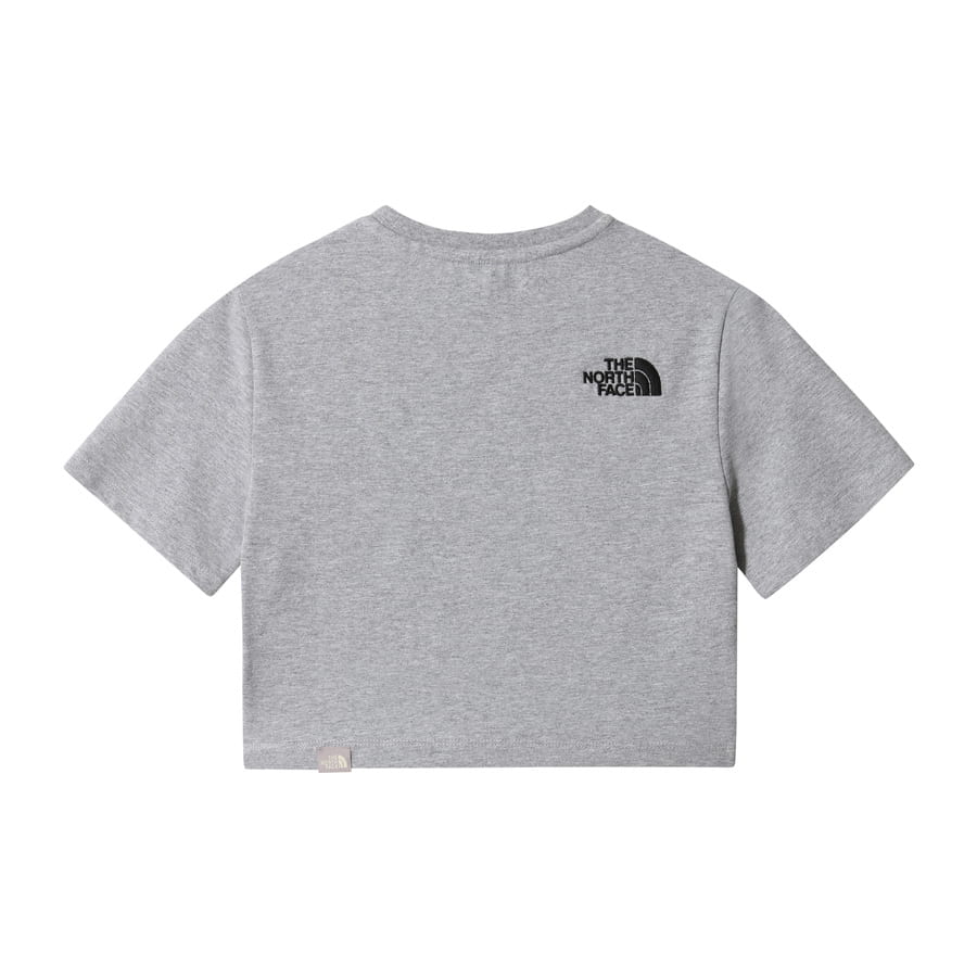 Тениска The North Face Crop Tee Сиво | NF0A55AOGAU1, 1
