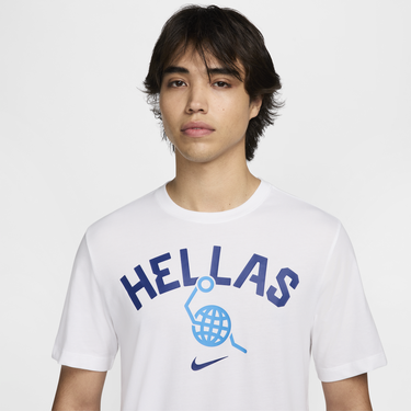 Тениска Nike Greece Basketball Tee Бяло | FQ3670-100, 4