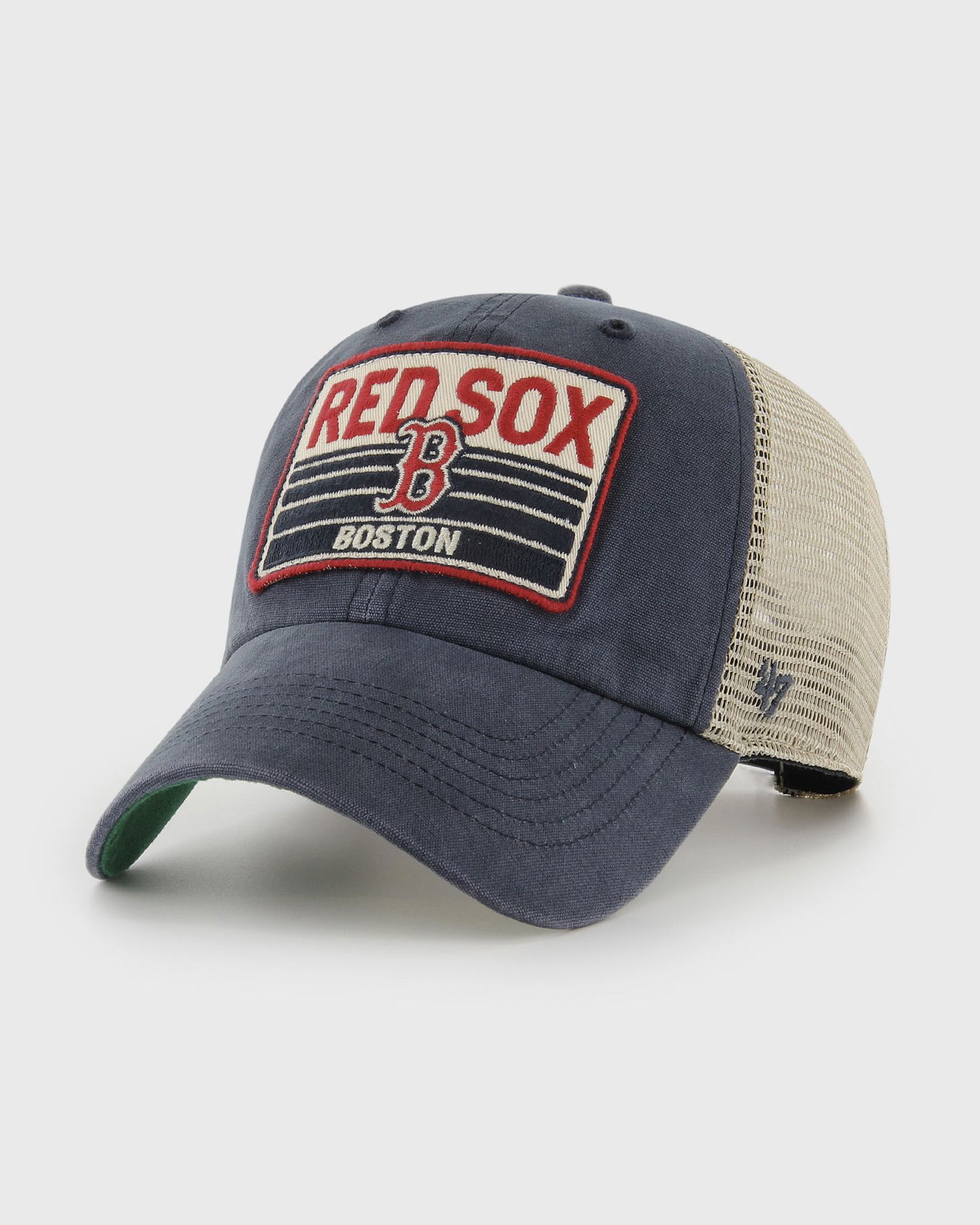 Шапка с козирка '47 Brand '47 Boston Red Sox Four Stroke Clean Up Adjustable Hat Тъмно синьо | B-FRSTK02BXP-VN, 0