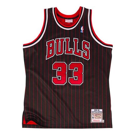 Фланелка Mitchell & Ness Mitchell & Ness NBA Chicago Bulls Jersey Черно | 7226-300-95SPIPP