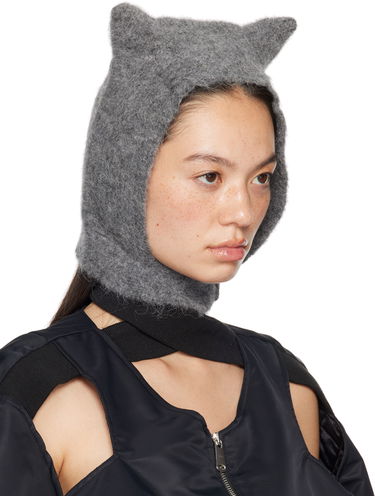Шал Coperni Coperni Knitted Horn Balaclava Сиво | COPSA06Y3005, 1