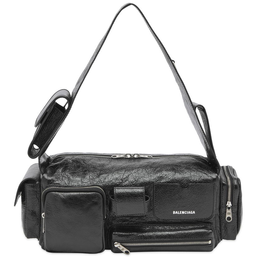 Чанта през рамо Balenciaga Superbusy Sling Bag Черно | 702167-210C8-1000