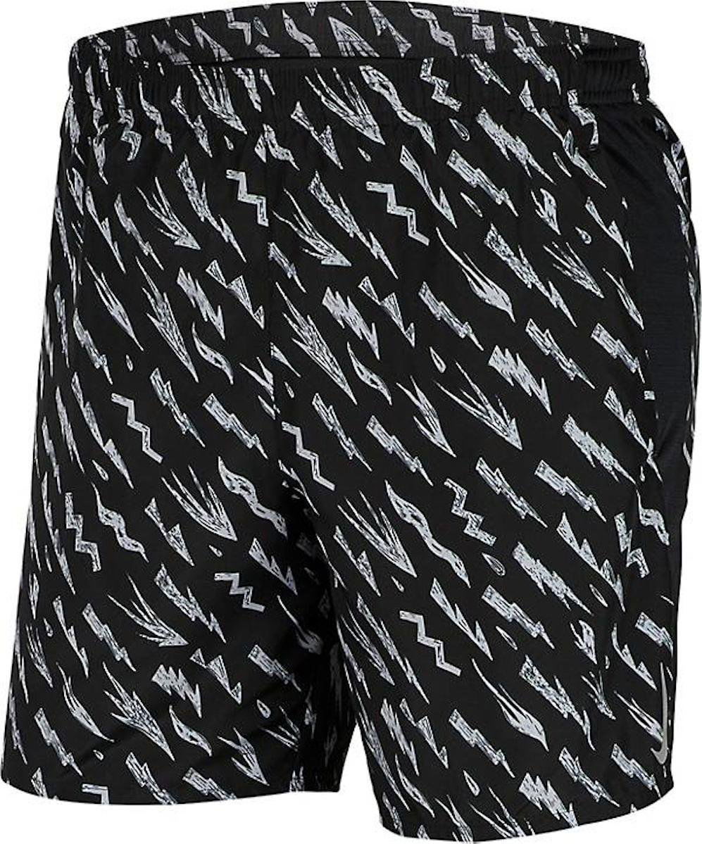 Къси панталони Nike Challenger 7" Woven Print Running Shorts Черно | cj5358-010, 0