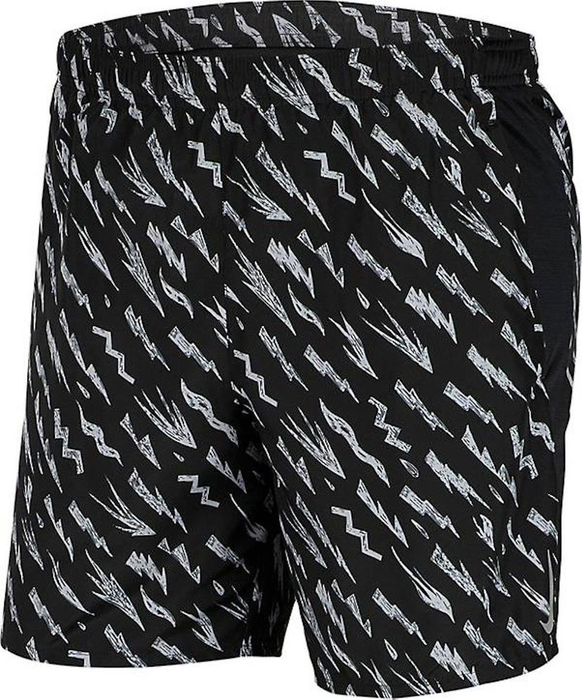 Къси панталони Nike Challenger 7" Woven Print Running Shorts Черно | cj5358-010
