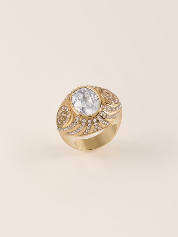 Пръстен GUESS Marciano "Wild Orchid” Ring Металик | JUBS01609JW, 0