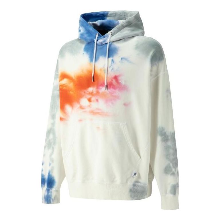 Суитчър Puma MMQ Tie Dye Hoodie Синьо | 539575-02