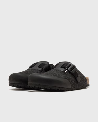 Кецове и обувки Birkenstock Boston Nova Felt Leather Textile Clog Сиво | 1030159, 1