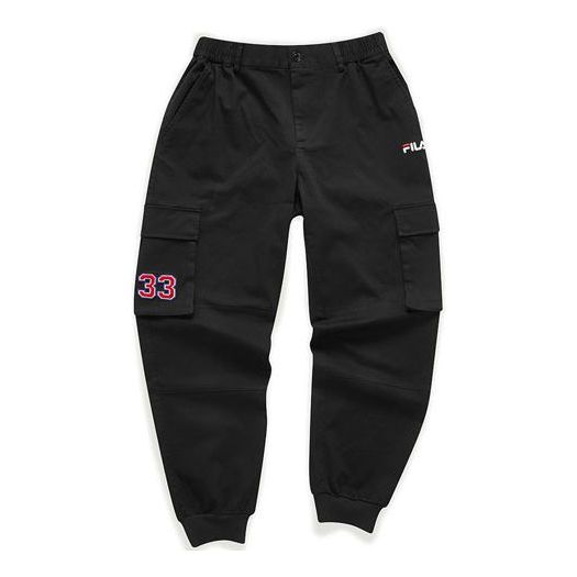 Карго панталони FILA Casual Knitted Trousers Черно | T11M042804F-BK, 0