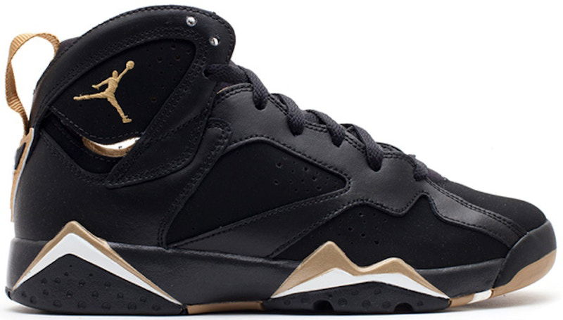 Кецове и обувки Jordan Jordan 7 Retro Golden Moments Pack Черно | 304774-030, 0