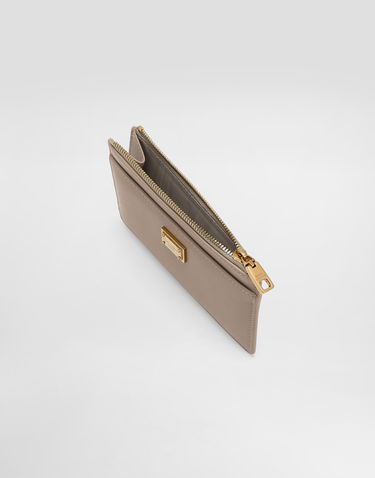 Портфейл Dolce & Gabbana Dolce & Gabbana Plongé Calfskin Card Holder Бежово | BI1261A9S258I399, 3