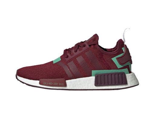 Кецове и обувки adidas Originals NMD R1 Collegiate Burgundy Hi Res Green W Бургунди | BD8007