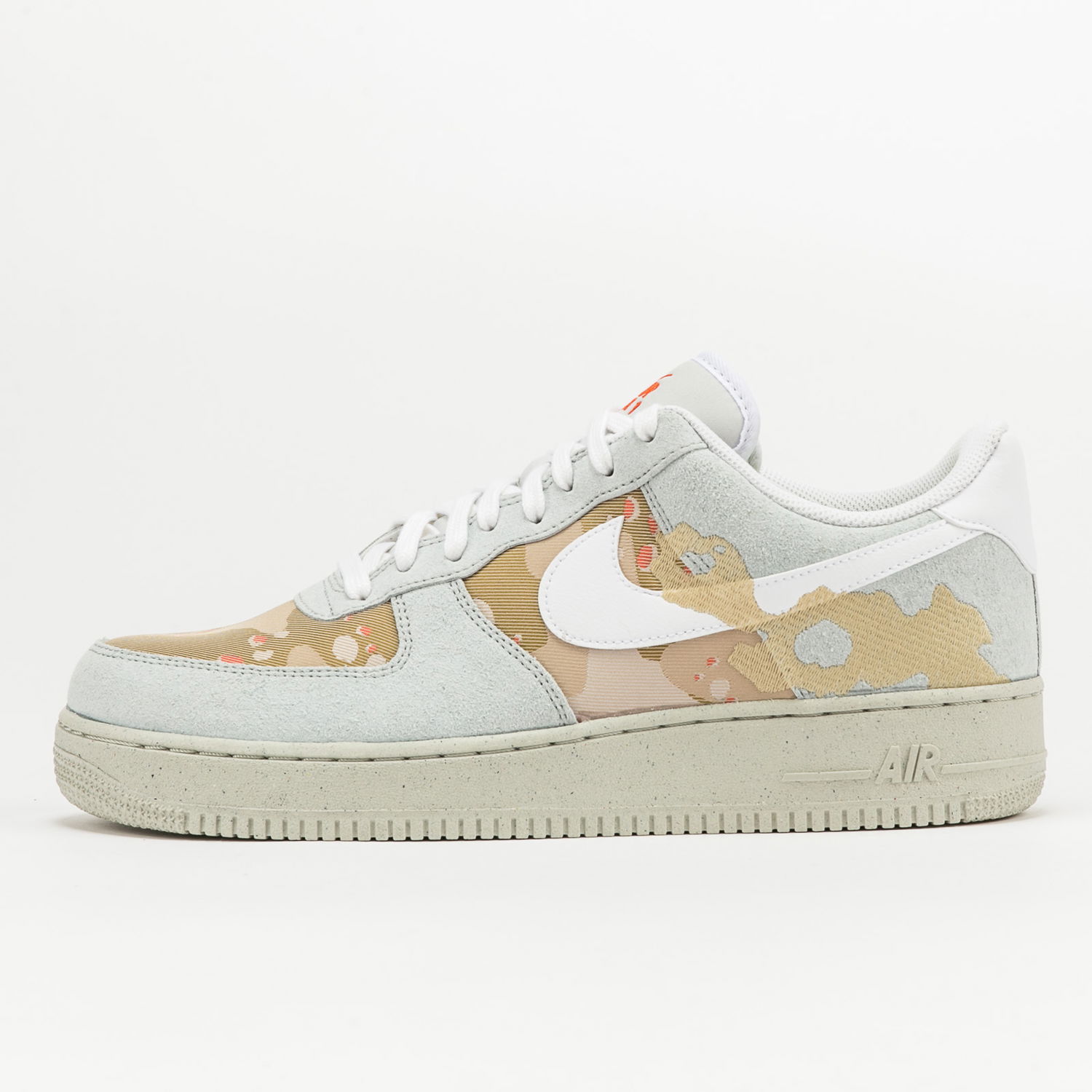 Кецове и обувки Nike Air Force 1 '07 LX "Embroidered Desert Camo" Бежово | DD1175-001, 0