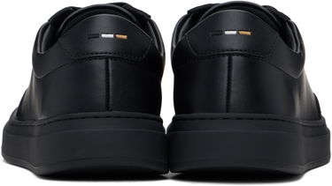 Кецове и обувки BOSS BOSS Coated-Leather Logo Черно | 50536504, 1
