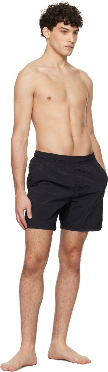 Бански Stone Island Crinkled Swim Shorts Черно | K1S15B100009S0043, 3