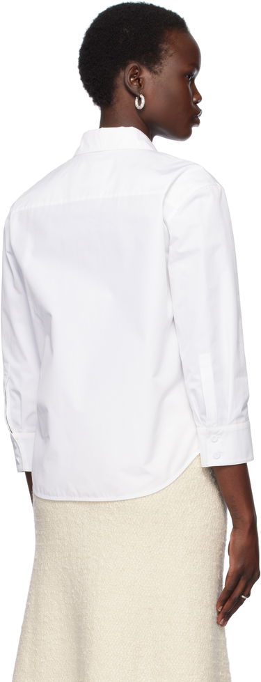 Риза Jil Sander Cropped Button-Up Shirt Бяло | J02DL0205_J45002, 2