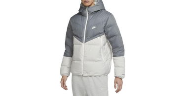 Пухо яке Nike Hooded Down-Filled Jacket Сиво | dd6795-077, 1
