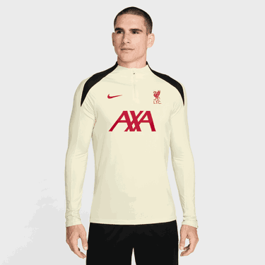 Пуловер Nike Liverpool FC Strike Dri-FIT Training Top Бежово | HJ3394-114, 1