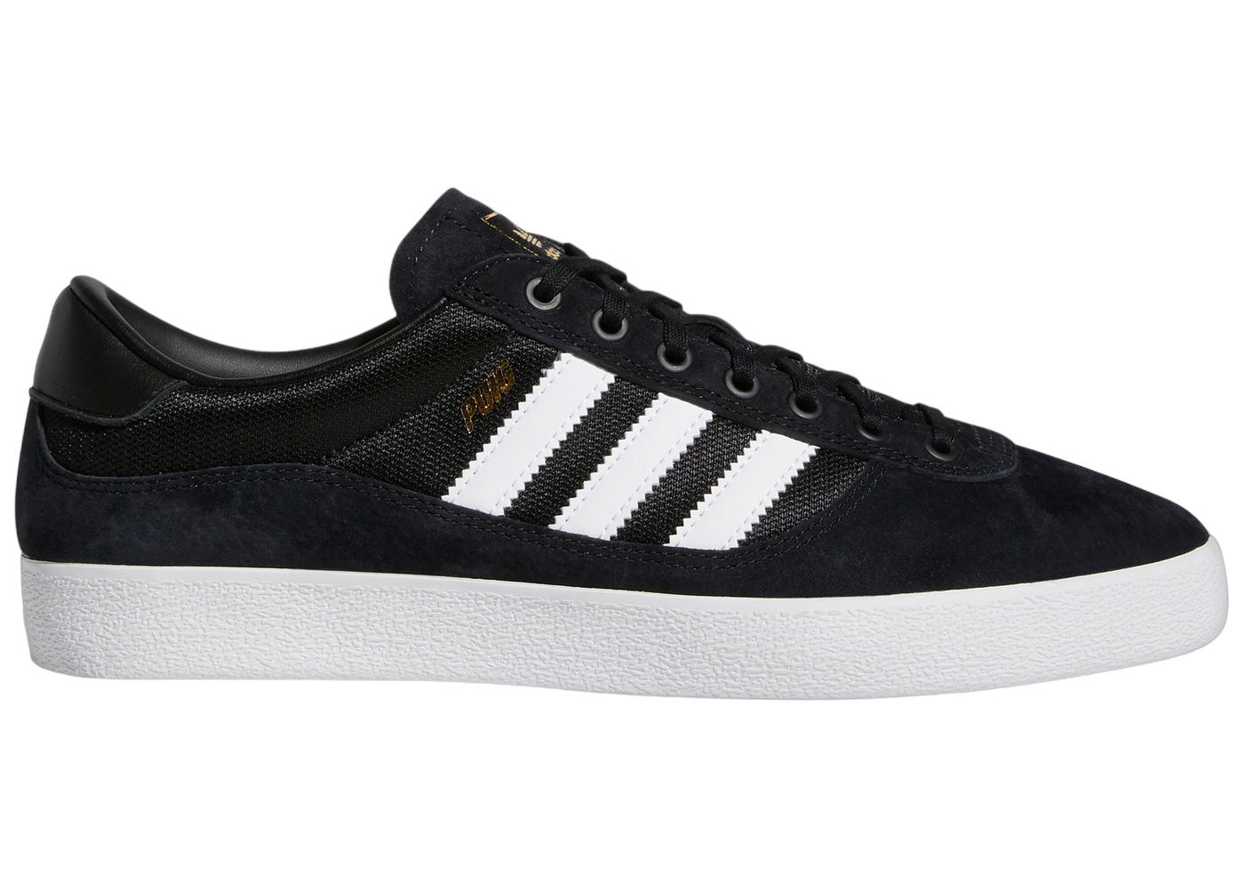 Кецове и обувки adidas Originals Puig Indoor Core Black Cloud White Pulse Lime Черно | GW5614, 0