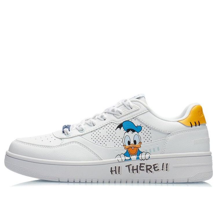 Кецове и обувки Li-Ning Classic Skateboarding x Disney Donald Duck Бяло | AGCS145-2