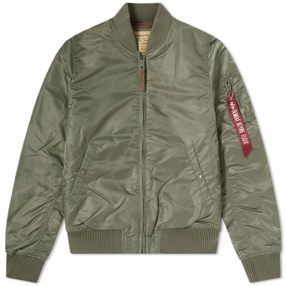 Яке бомбър Alpha Industries MA-1 VF 59 Flight Jacket Зелено | 191118-432, 0
