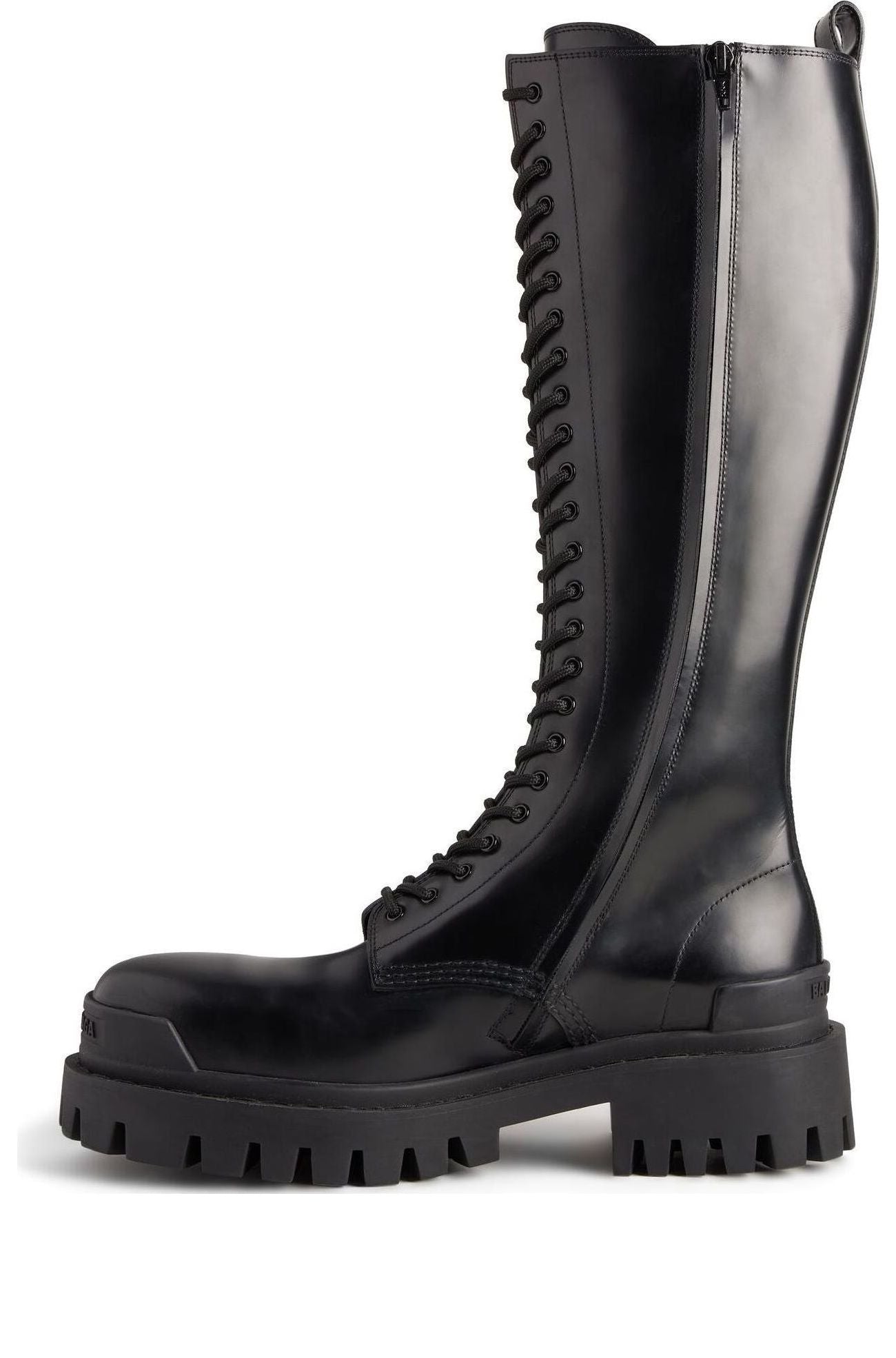 Кецове и обувки Balenciaga Strike 20mm Knee-High Boots Черно | 763557WA9601000, 0