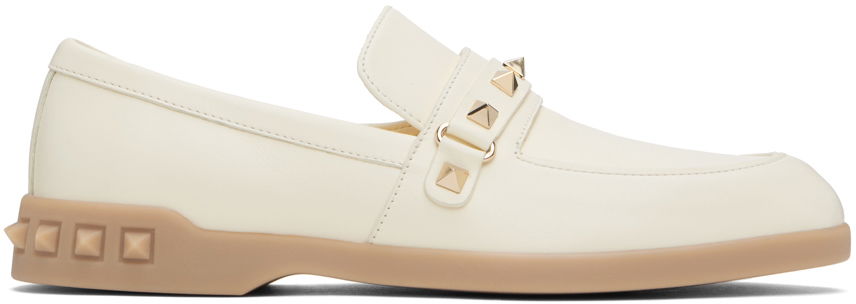 Кецове и обувки Valentino Valentino Garavani Leisure Flows Loafers Бяло | 4W2S0IK6AWE, 0