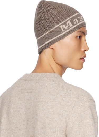 Шапка Max Mara Max Mara Educata Knit Beanie Сиво | 2345761233600, 2