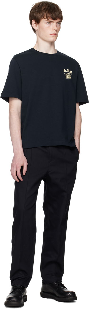 Тениска A.P.C. A.P.C. Disco Graphic T-Shirt Черно | COHGS-M26530, 3