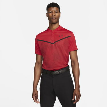 Поло тениска Nike Printed Golf Polo Shirt Червено | DH0916-687, 0