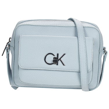 Чанта през рамо CALVIN KLEIN Jeans RE-LOCK CAMERA BAG W/FLAP PBL Тюркоазено | K60K609397-DYI, 0