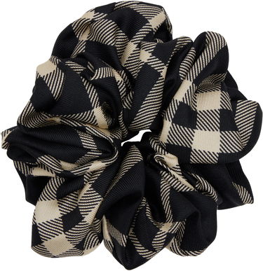 Шал Burberry Burberry Check Silk Scrunchie Черно | 8110932, 1
