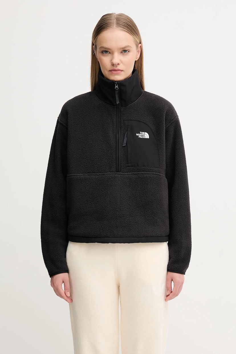 Суитчър The North Face The North Face Yumiori Off Fleece Pullover Черно | NF0A8EV0JK31