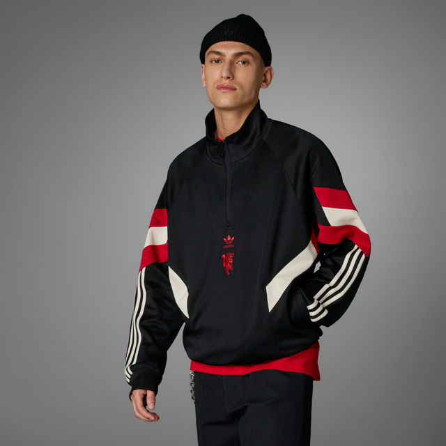 Manchester United Originals Half-Zip Crew