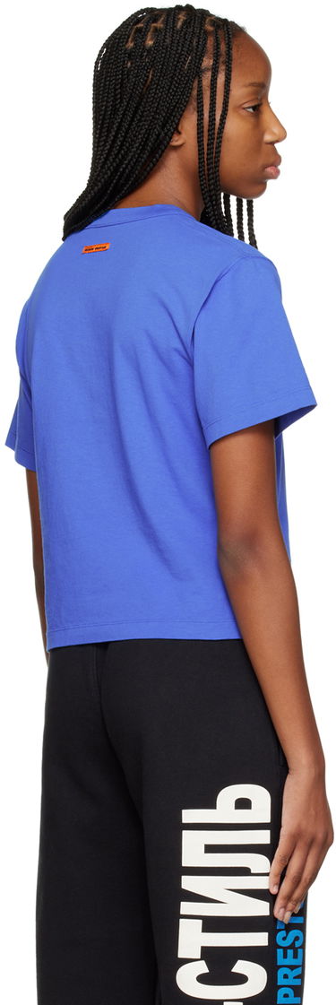 Тениска HERON PRESTON Heron Preston Heron Censored T-Shirt Синьо | HWAA032F22JER0024519, 2