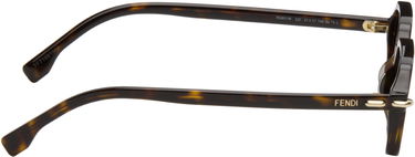 Слънчеви очила FENDI Rectangular Frame Selliera Sunglasses Кафяво | FE40174IM5152C 840126860320, 1
