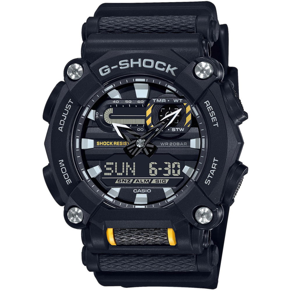 Часовник CASIO G-Shock GA-900-1AER Черно | GA-900-1AER, 0