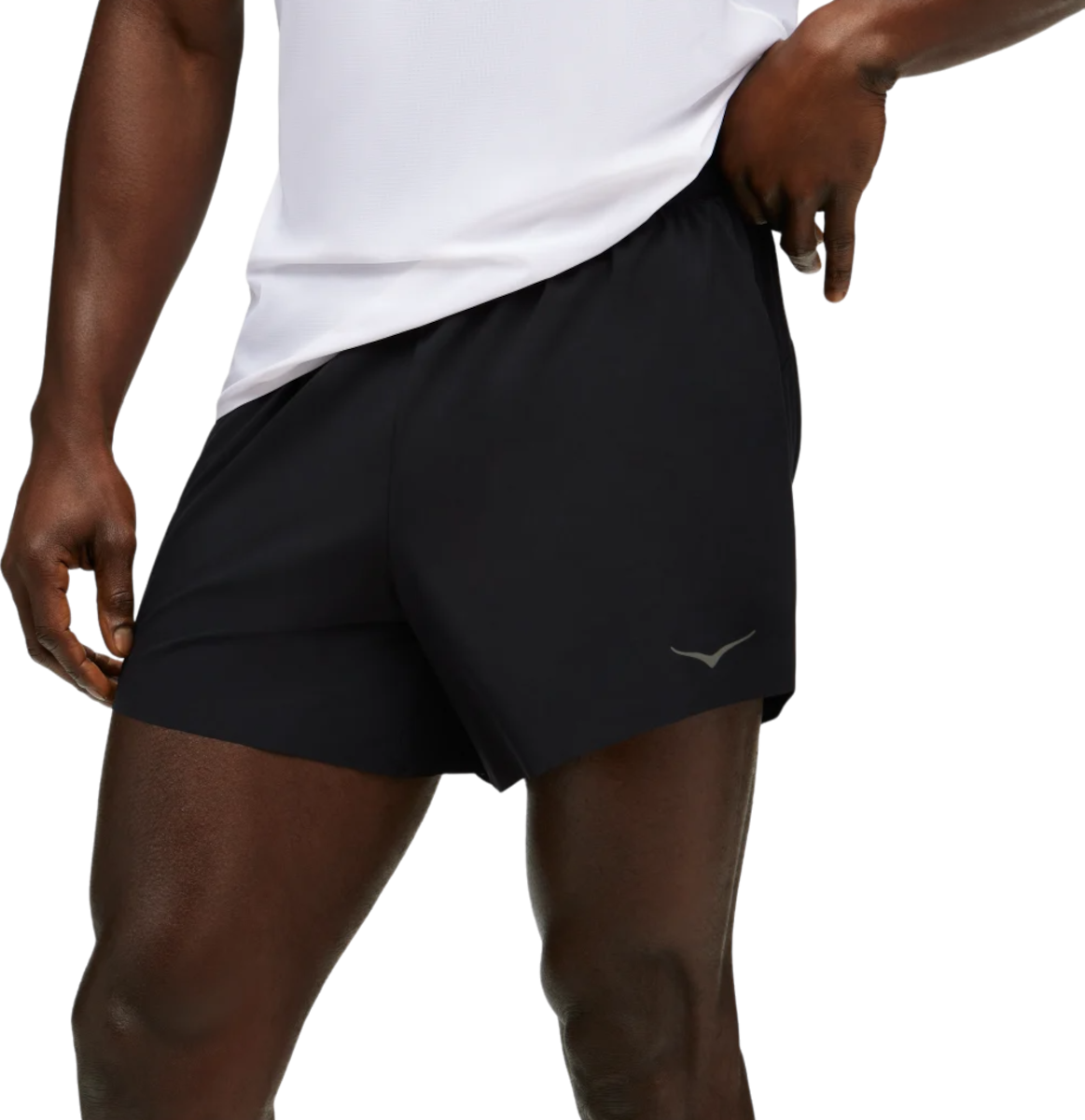 Къси панталони Hoka One One Hoka Glide 5'' Short Черно | 1151077-blk, 0