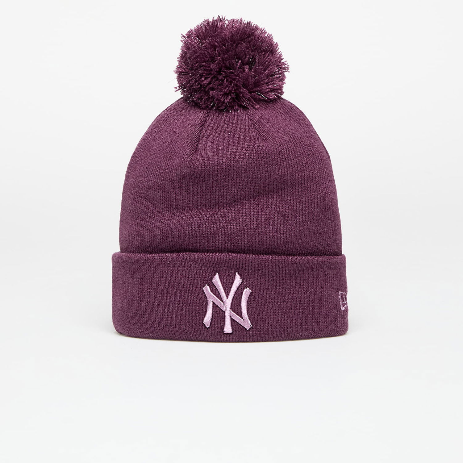 Шапка New Era New York Yankees Knit Beanie Лилаво | 60580769, 0