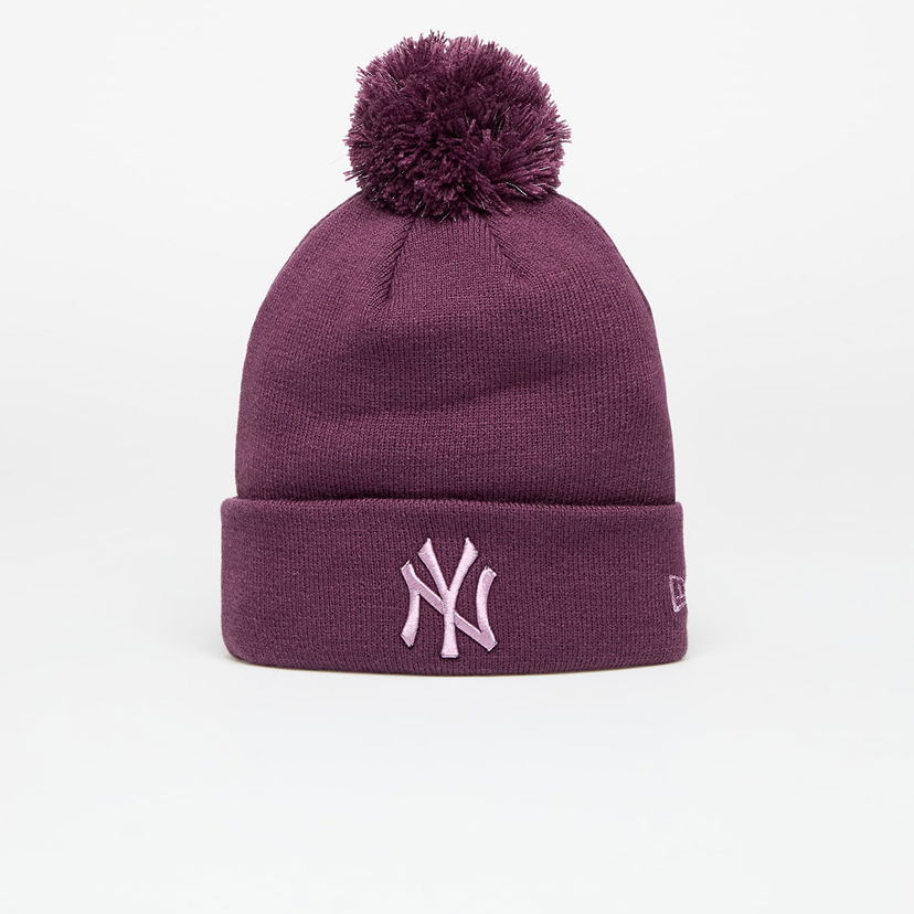 Шапка New Era New York Yankees Knit Beanie Лилаво | 60580769